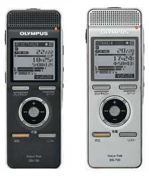 オリンパス、ICレコーダー「Voice-Trek DSシリーズ」新モデルは4GB内蔵 