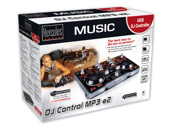 仏HerculesのUSB DJコントローラー＆DJソフトパッケージ「DJ CONTROL