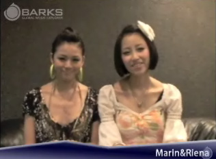 Marin＆Rienaからのメッセージ映像