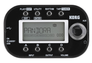 KORG PANDORA mini ギターベース兼用マルチエフェクター　パンドラ