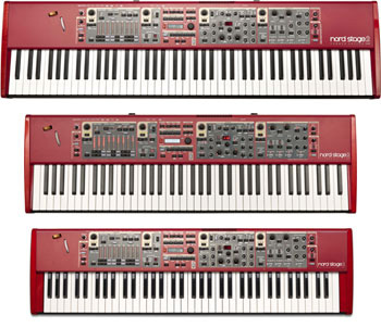 Nordのフラッグシップモデル「Nord Stage 2」登場！ Nord のオルガン 