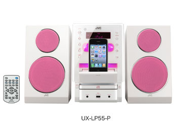 ビクター Ipod Iphoneをダイレクト接続 ワンプッシュでオープン 収納可能なマイクロコンポ Ux Lp55 Barks