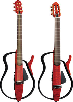 ヤマハのサイレントギター「10周年記念モデル」が特別カラー仕上げの