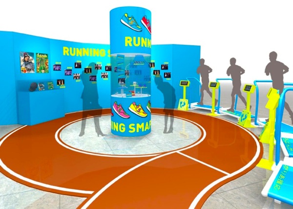毎年恒例のsmap Shop 2011年は Running Smap でメンバーの足型も