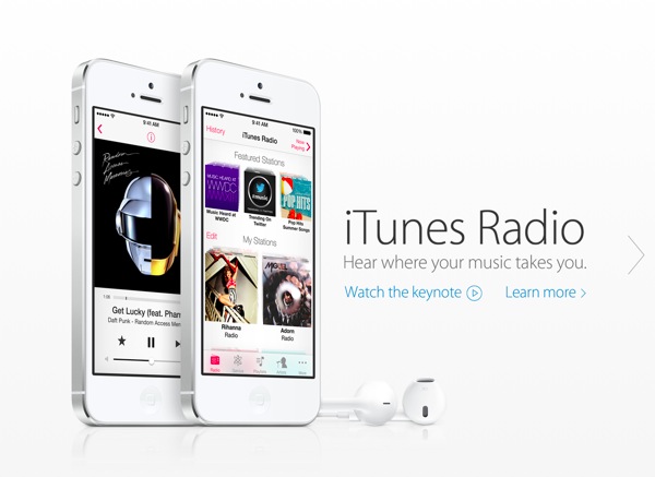 アップル 無料のインターネットラジオサービス Itunes Radio を発表 Barks