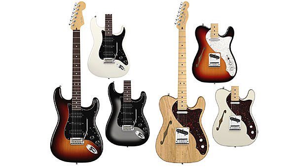 Fender American Deluxeシリーズに新ラインナップ「Telecaster