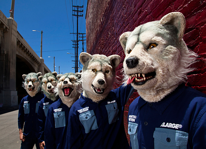 MAN WITH A MISSION、資生堂「ザ・コラーゲン」新CMで新曲公開 | BARKS