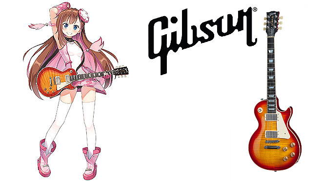 魔法少女オーバーエイジ と世界的ギターブランド ギブソン のコラボイラストが公開 イベントには遠藤ゆりか登場 Barks