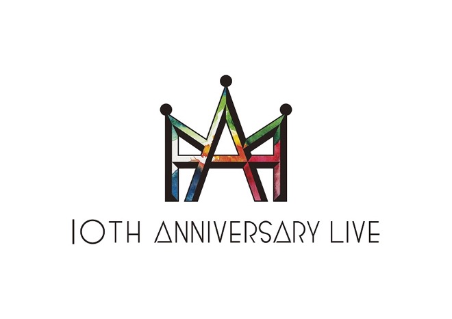 a 10周年アニバーサリーライブのロゴを発表 Barks