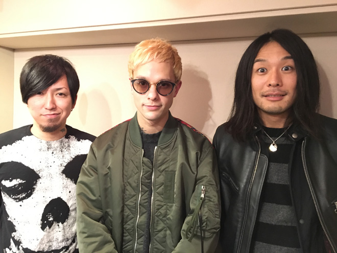 Sim Coldrain Hey Smith フロントマン3人が語る Tripleaxe Tour 直前special Barks