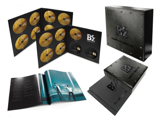 B'z、全53作・全117曲の『COMPLETE SINGLE BOX』発売決定＋『セブン