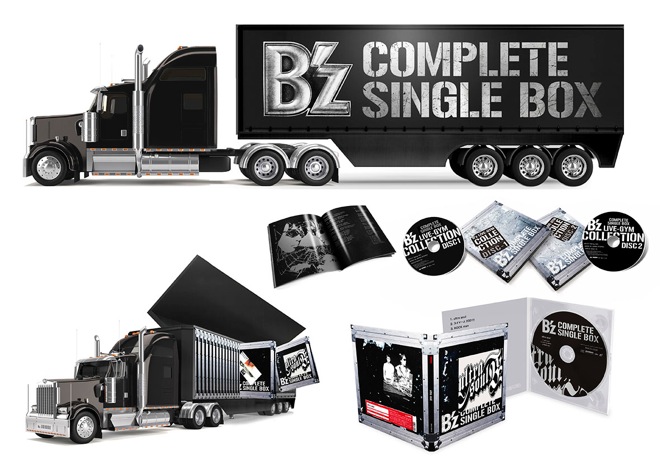 B'z、全53作・全117曲の『COMPLETE SINGLE BOX』発売決定＋『セブン 