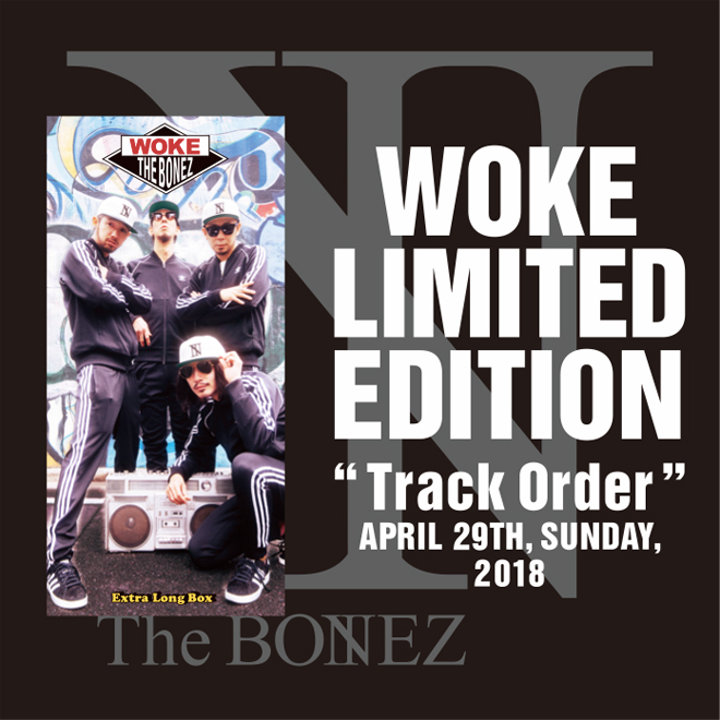 The BONEZ、新作AL『WOKE』＋「Limited T-shirt」セットを限定販売 | BARKS