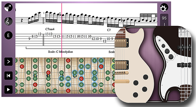 使える 学べる ギタリスト ベーシスト向けフレーズ 教則ネタ満載のiosアプリ Phrasestock Barks