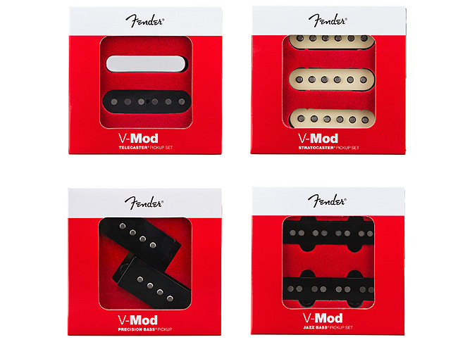 レア！ Fender USA V mod II ピックアップ セット - 楽器・機材