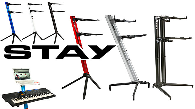 コルグ、抜群の耐久性・軽量化を実現したスタンド・ブランド「STAY」の