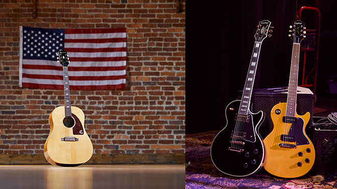 エピフォン、新製品とブランドのリニューアルをNAMMで発表、Epiphone