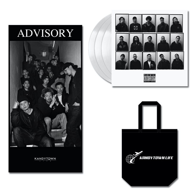 KANDYTOWN、『ADVISORY』アナログレコード3枚組で発売決定 | BARKS
