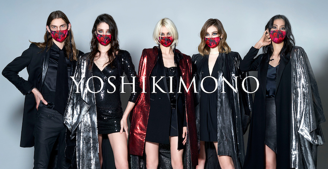 YOSHIKIの着物ブランド「YOSHIKIMONO」からマスク発売 | BARKS