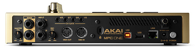 Akai Professional「MPC One」の限定カラー ゴールドモデル「MPC One 
