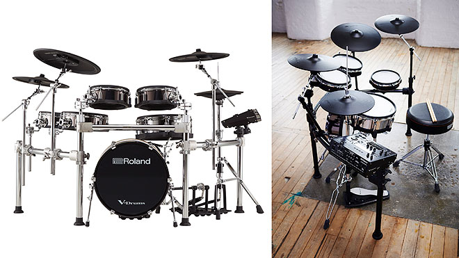 ローランド、新開発の音源とパッドを搭載した電子ドラムV-Drumsのフラッグシップ・モデル「TD-50KV2」＆「TD-50K2」 | BARKS