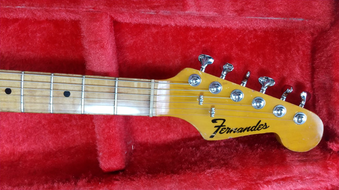 定番人気限定SALEハードレリック ストラトキャスター フェルナンデス 1980sジャパンヴィンテージESPピックアップ Fernandes Limited Edition FST RST フェルナンデス