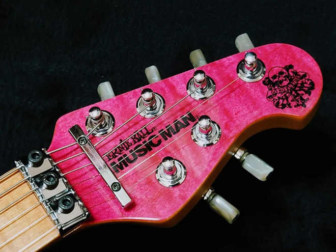 Music Man Axis EX Trans Pink - 楽器/器材