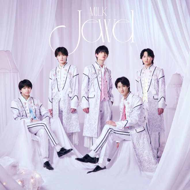 M!LK、メジャー1stアルバム『Jewel』の“王子様”な新ビジュアルを公開