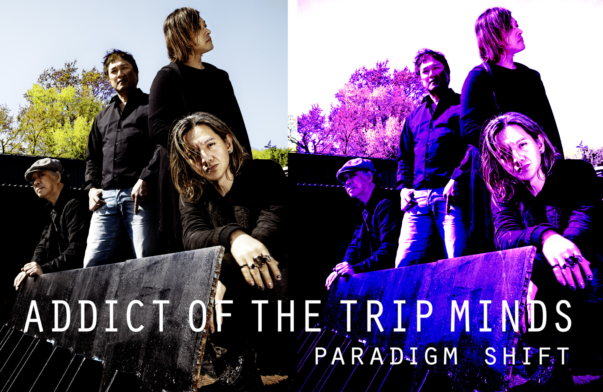 岡本健一(男闘呼組)率いるADDICT OF THE TRIP MINDS、新作『PARADIGM