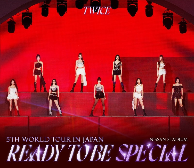 TWICE 5TH WORLD TOUR READY TO BE LIVE DVD/Blu-ray