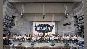 DEPAPEPE恒例の野音、2009年は25人と一緒にプレイ