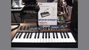 [2009楽器フェア速報]AKAI Professional、ALESISと共同開発のMINIAKを展示