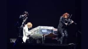 【災害関連】X JAPANのYOSHIKI、2009年東京ドームでプレイしたクリスタルピアノを出品