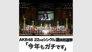 ＜第3回 AKB48選抜総選挙＞映画館生中継、国内映画館全97スクリーン全席完売
