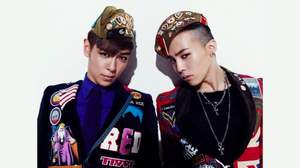 BIGBANGのG-DRAGONとT.O.Pのユニット・GD＆TOPが11月に日本上陸