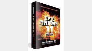 BIG FISH AUDIOから大好評の「EPIC DRUMS」第2弾が満を持して登場！ 38種のコンストラクション・キット収録の「EPIC DRUMS 2」