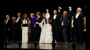 『オペラ座の怪人』25周年記念公演にサラ・ブライトマンと4人の怪人