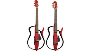 ヤマハのサイレントギター「10周年記念モデル」が特別カラー仕上げの限定モデルで登場！「SLG110S QM CMB」「SLG110N QM CMB」