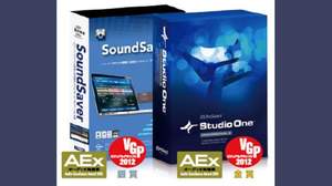 PreSonus「Studio One」、BIAS「SoundSaver」がビジュアルグランプリ2012でVGP＆オーディオ銘機賞を受賞