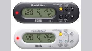楽器のコンディションをいつでもチェックOK！コルグから温度・湿度計付きポータブル・メトロノーム「Humidi-Beat」