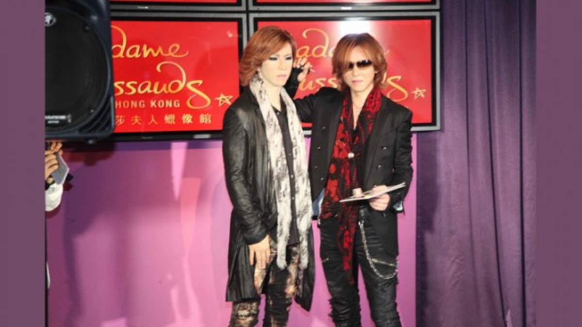 Yoshiki蝋人形 香港のマダム タッソーにも登場 Barks