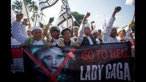 レディー・ガガ、脅迫を受け、インドネシアでのコンサートをキャンセル