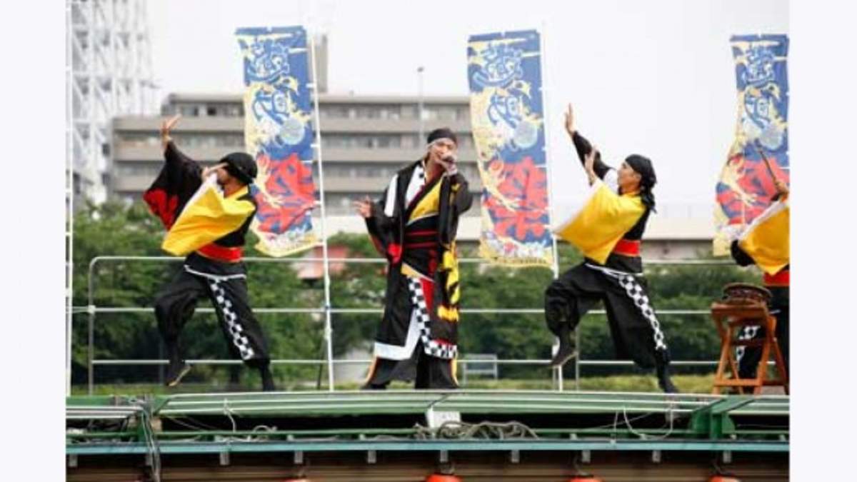 遊助、“YOSAKOIソーラン祭り”公式応援隊長としてスカイツリー