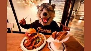 オオカミの食欲も満たす、MAN WITH A MISSION×Glorious Chain Cafeスペシャル・バガー登場