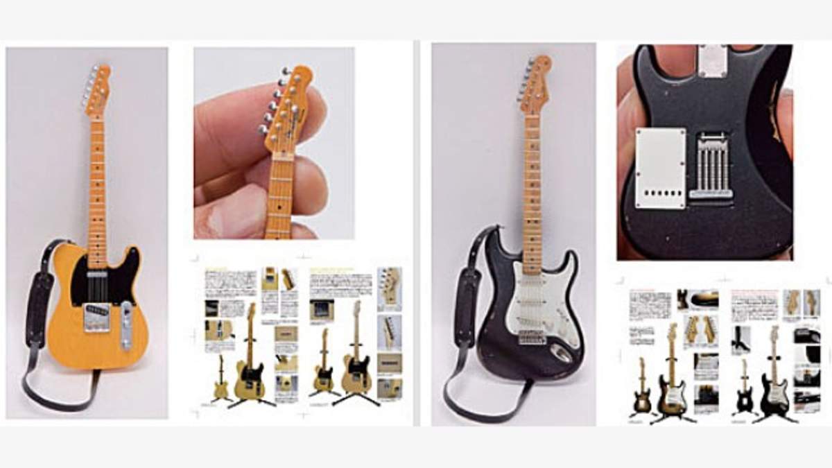 究極の1/8スケールコレクション、Guitar Legend Seriesに米国