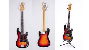 「Fender The Best Collection」に初のベース“PRECISION BASS”登場、究極の1/8スケールコレクション第4弾