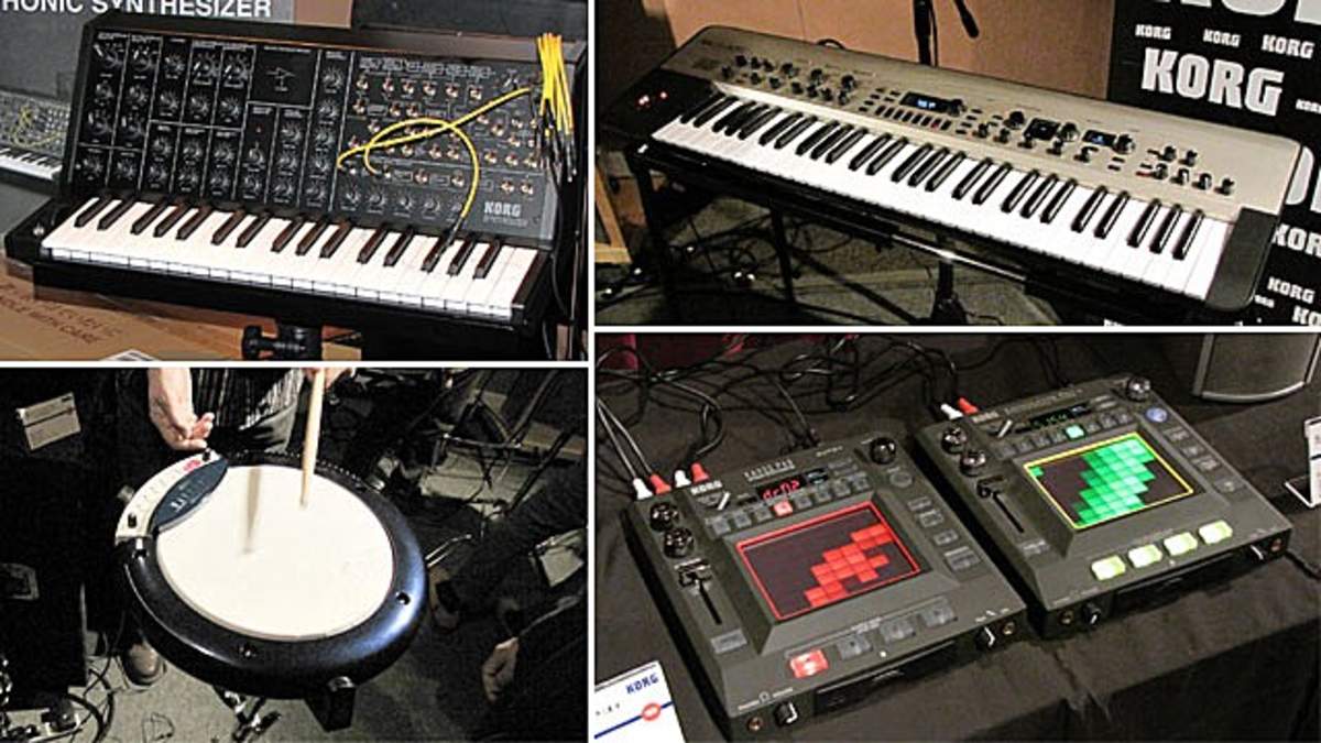 コルグ2013春の新製品内覧会レポ、MS-20 mini、KingKORG、WaveDrum