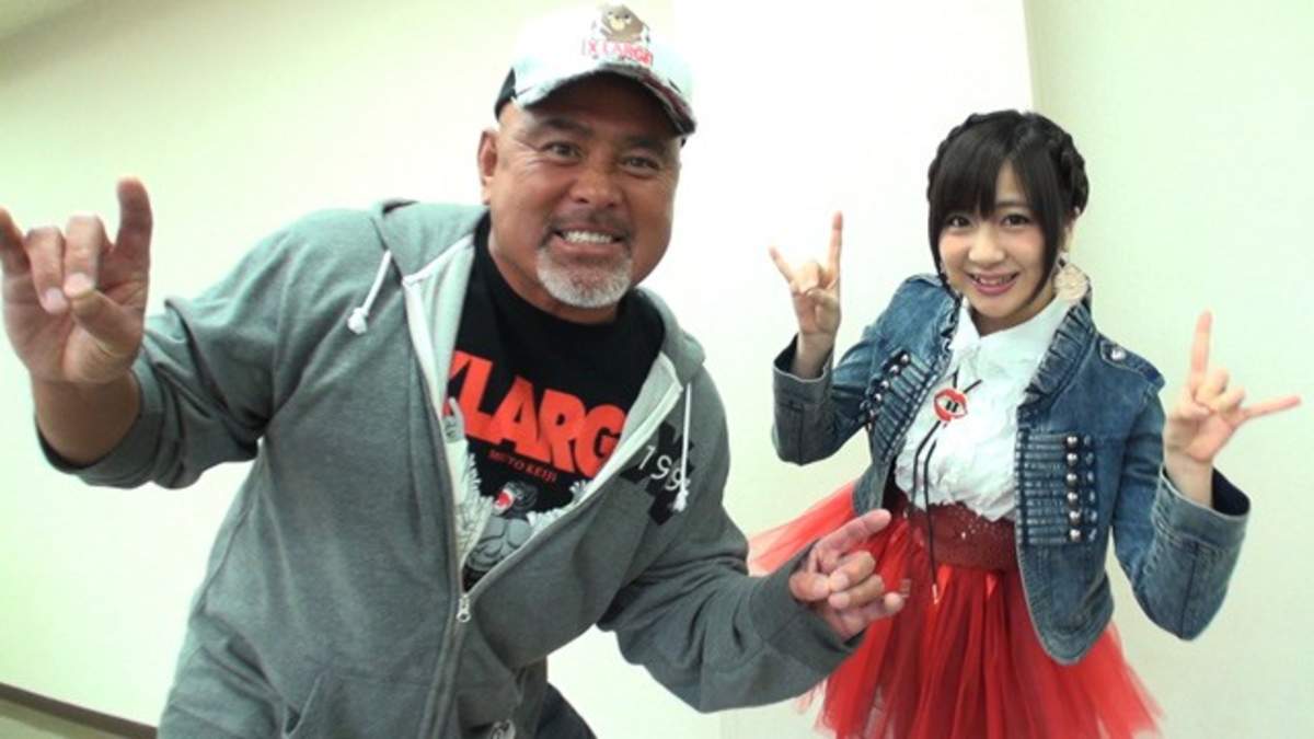 イベントレポート 小野恵令奈 プロレスラー武藤敬司とカオスなプチコラボ Barks