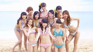 【Kawaii girl Japan】SUPER☆GiRLS、水着ではしゃいで、ペンキまみれ