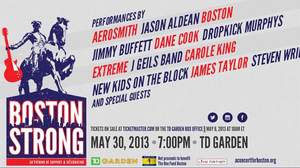 エアロスミス、ボストン・マラソン爆破事件の救済コンサートに出演